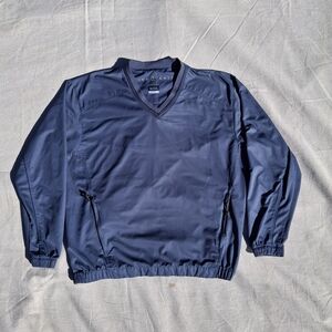 Nike Golf Windbreaker Pullover Jacket - Men's Medium V-Neck